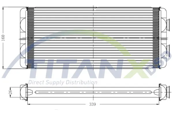 Heat Exchanger, interior heating TitanX 