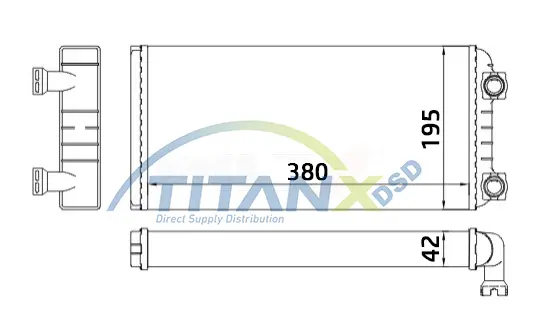 Heat Exchanger, interior heating TitanX 