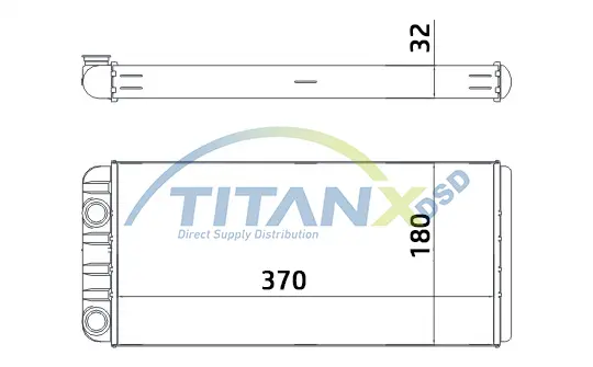 Heat Exchanger, interior heating TitanX 