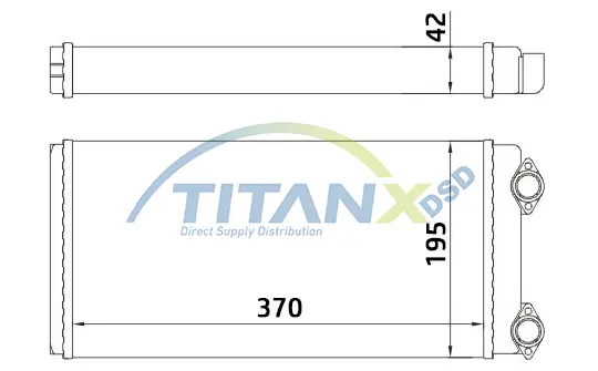 Heat Exchanger, interior heating TitanX 