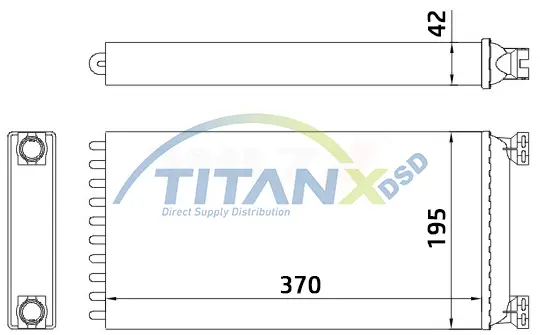Heat Exchanger, interior heating TitanX 