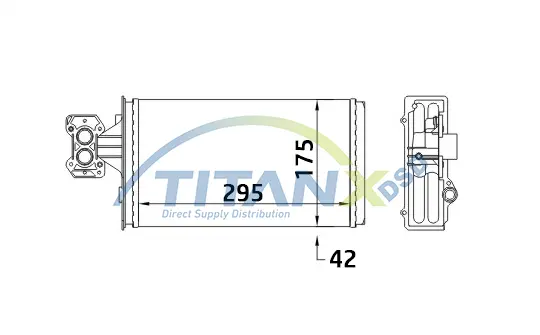 Heat Exchanger, interior heating TitanX 