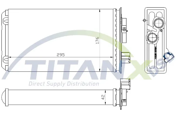 Heat Exchanger, interior heating TitanX 