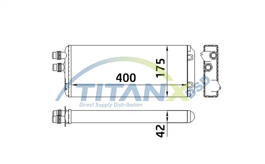 Heat Exchanger, interior heating TitanX 