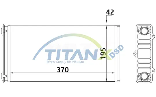 Heat Exchanger, interior heating TitanX 