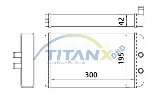 Heat Exchanger, interior heating TitanX 