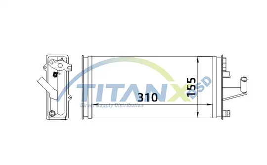 Heat Exchanger, interior heating TitanX 