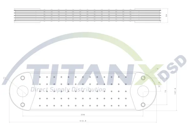 Oljekjøler TitanX 