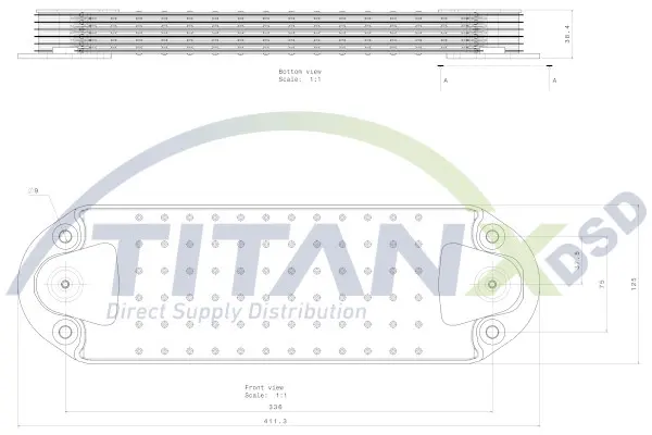 Oljekjøler TitanX 