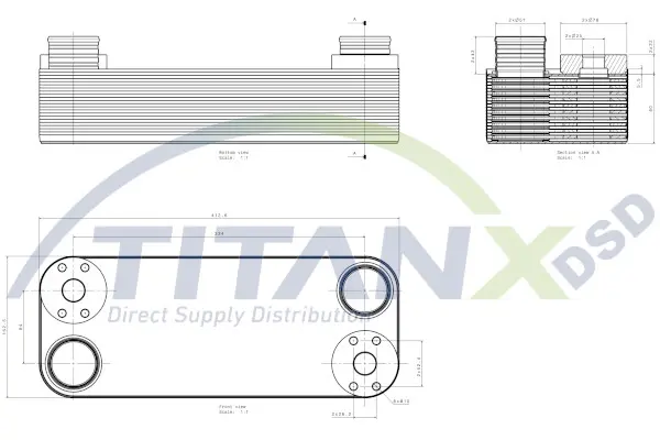 Oljekjøler TitanX 