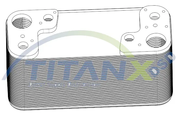 Oljekjøler TitanX 