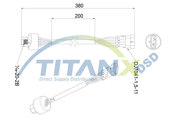 Pressure Switch, air conditioning TitanX 