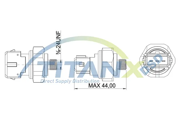 Pressure Switch, air conditioning TitanX 