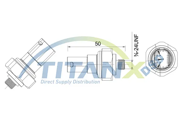 Pressure Switch, air conditioning TitanX 