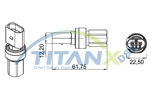 Pressure Switch, air conditioning TitanX 