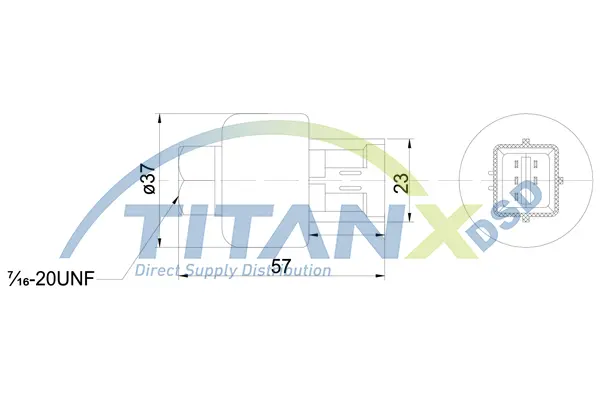 Pressure Switch, air conditioning TitanX 