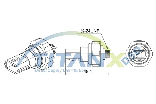 Pressure Switch, air conditioning TitanX 