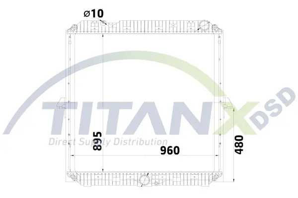 Radiator TitanX 