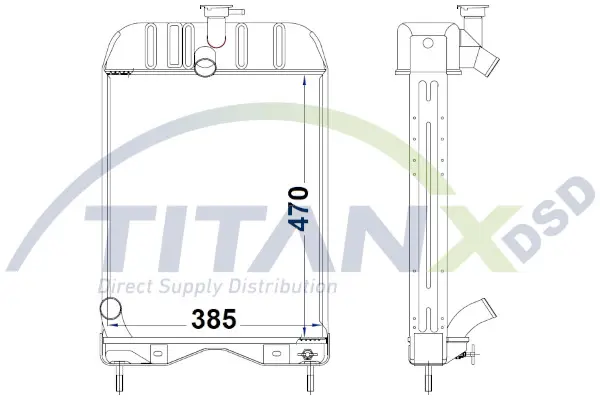 Radiator TitanX 