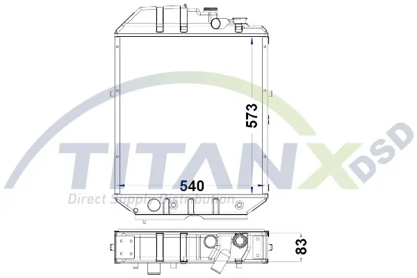 Radiator TitanX 