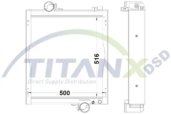 Radiator TitanX 
