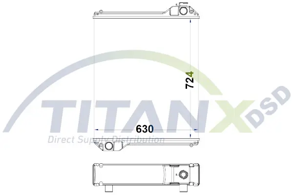 Radiator TitanX 