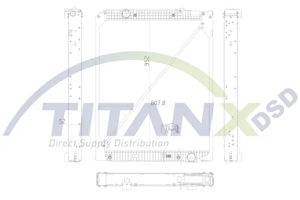 Radiator TitanX 