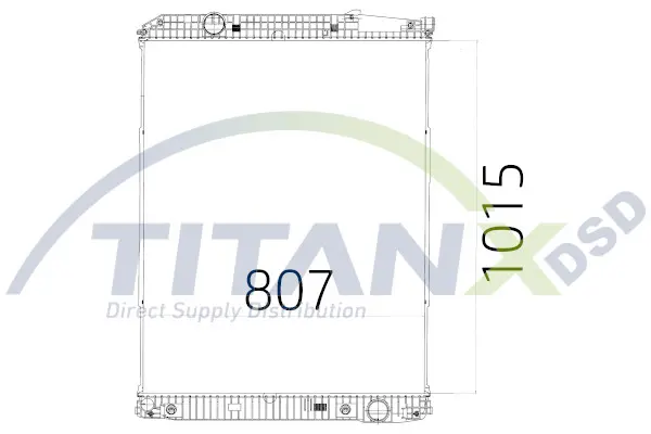 Radiator TitanX 