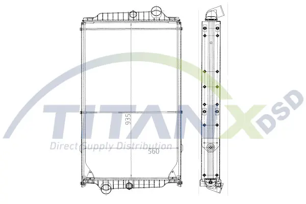 Radiator TitanX 