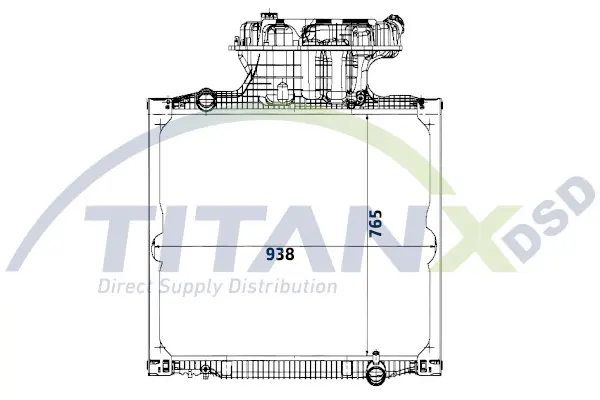 Radiator TitanX 