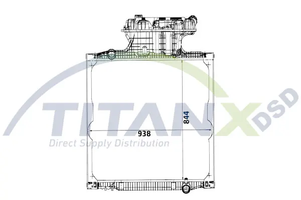 Radiator TitanX 
