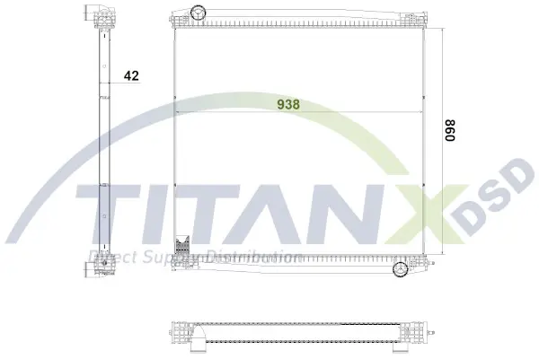 Radiator TitanX 