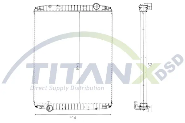 Radiator TitanX 