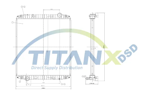 Radiator TitanX 