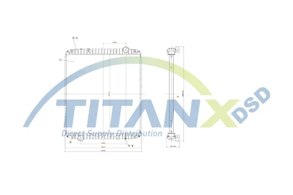 Radiator TitanX 