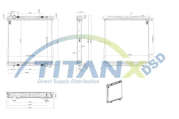 Radiator TitanX 