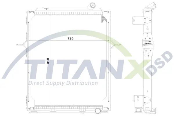 Radiator TitanX 