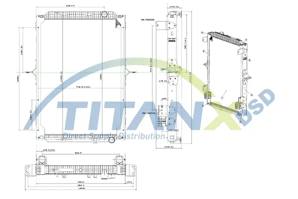 Radiator TitanX 