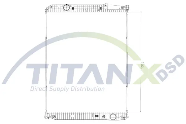 Radiator TitanX 