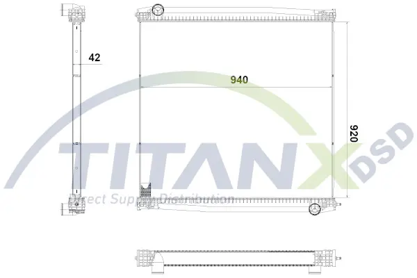 Radiator TitanX 