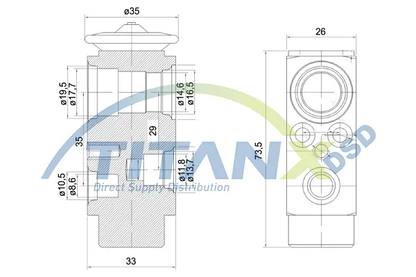Expansion Valves TitanX 