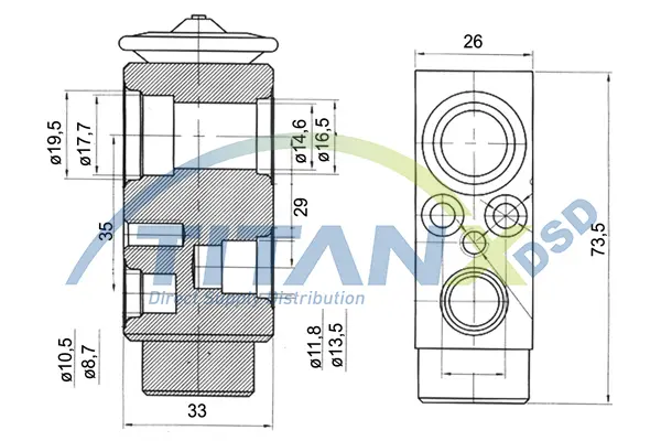 Expansion Valves TitanX 