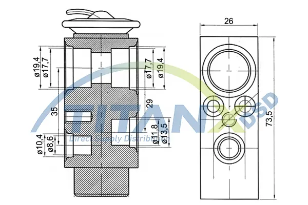 Expansion Valves TitanX 