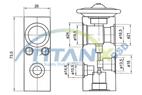 Expansion Valves TitanX 