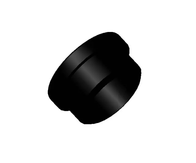 Plastplugg til skjermrør 