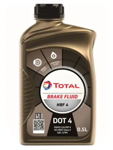 Bremsevæske HBF 4 16B DOT4 0,5L Total