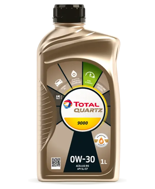 Quartz 9000 0W-30 12x1L Total 