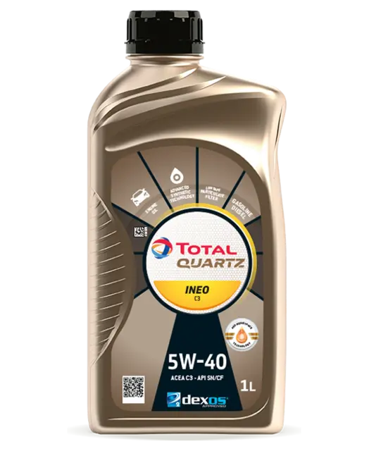 Quartz Ineo C3 5W-40 1L Total 