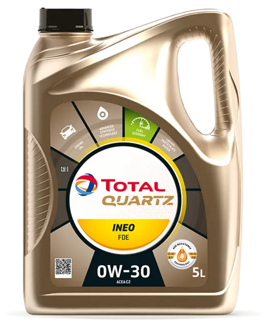 Motorolje Quartz Ineo FDE 0W-30 5L Total 
