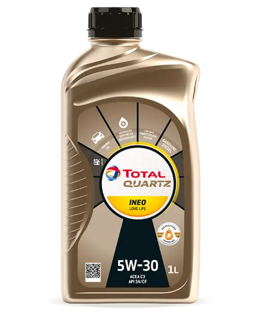 Motorolje Quartz Ineo Long Life 5W-30 1L Total 